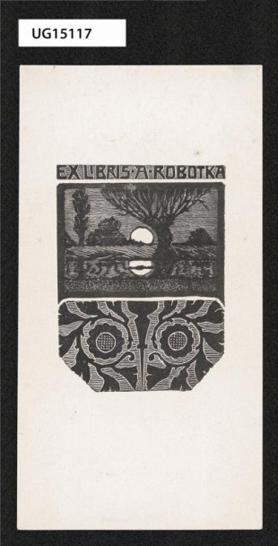 Ex libris A. Robotka