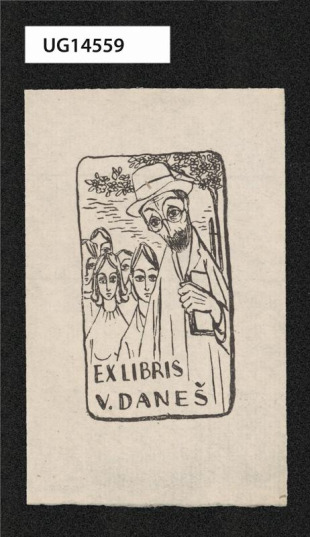 Exlibris V. Daneš