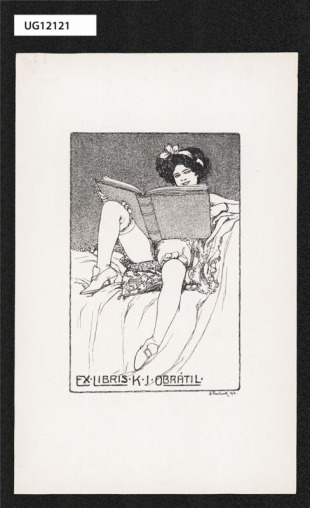 Ex libris K. J. Obrátil