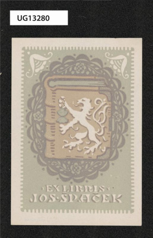 Ex libris Jos. Špaček