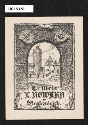Ex libris L. Nowáka w Strakonicích