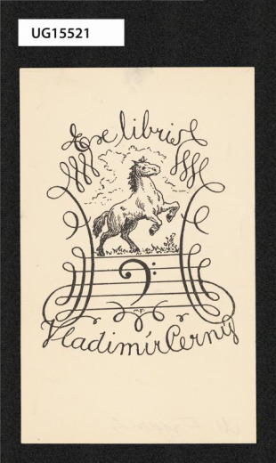 Ex libris Vladimír Černý