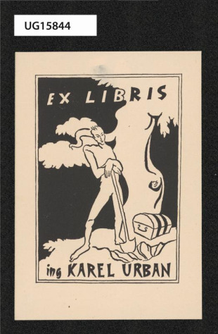 Ex libris ing Karel Urban