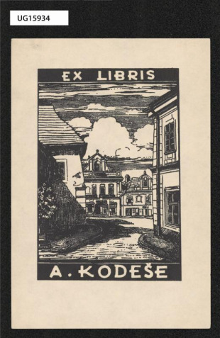 Ex libris A. Kodeše