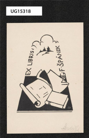 Ex libris Ing. F. Špánek