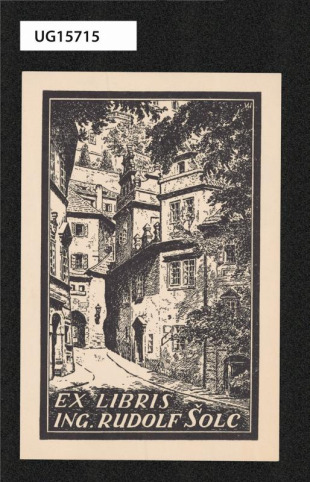 Ex libris ing. Rudolf Šolc