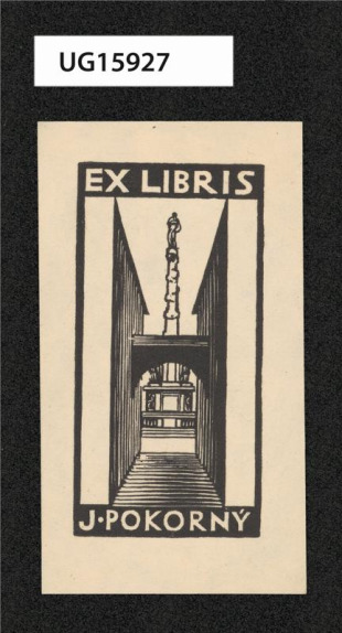 Ex libris J. Pokorný