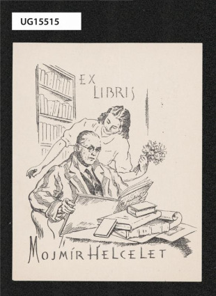 Ex libris Mojmír Helcelet
