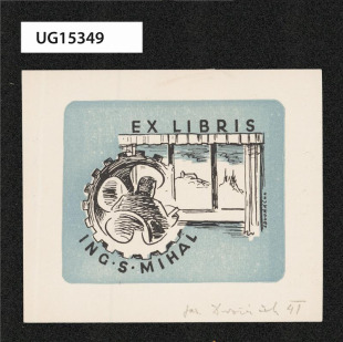 Ex libris Ing. S. Mihal