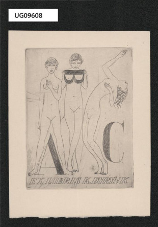 Ex libris K. Dyrynk