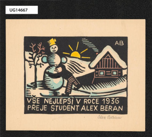 Vše nejlepší v roce 1936 přeje student Alex Beran