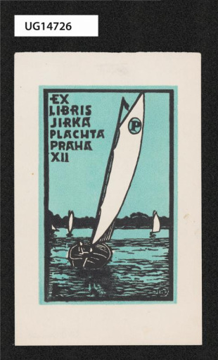 Ex libris Jirka Plachta Praha XII