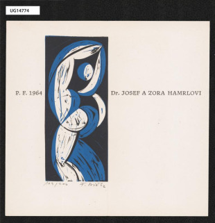 P. F. 1964 Dr. Josef a Zora Hamrlovi