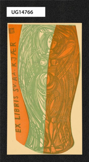 Ex libris Sv. Aa. Kjaer