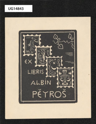 Ex libris Albín Pětroš
