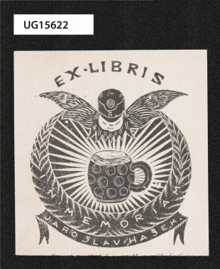 Ex - libris Jaroslav Hašek