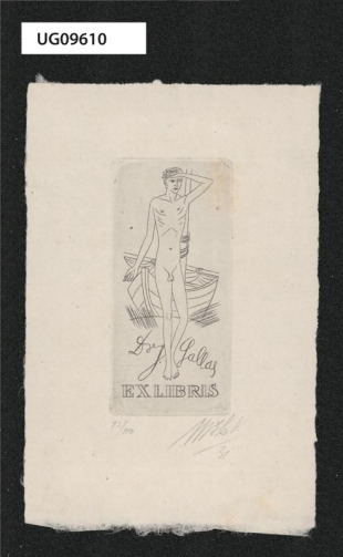 Ex libris Dr. J. Gallas