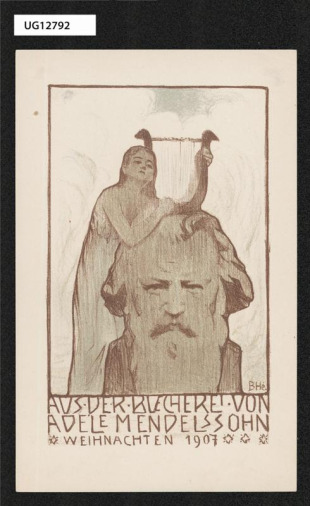 Aus der Buecherei von Adele Mendelssohn / Weihnachten 1907