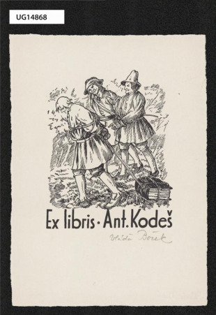 Ex libris Ant. Kodeš