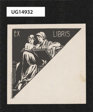Ex libris (bez jména majitele)