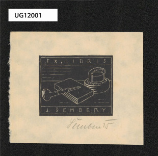 Ex libris J. Šembery