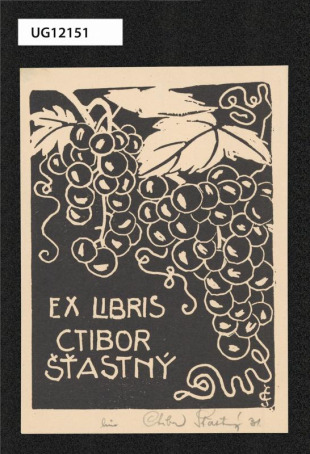 Ex libris Ctibor Šťastný