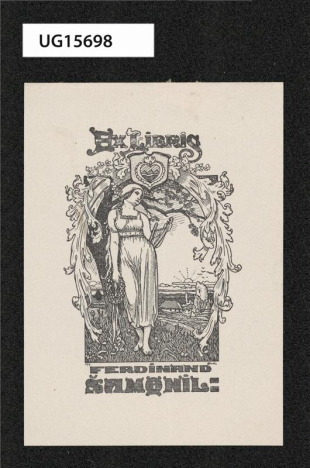 Ex Libris Ferdinand Šamonil