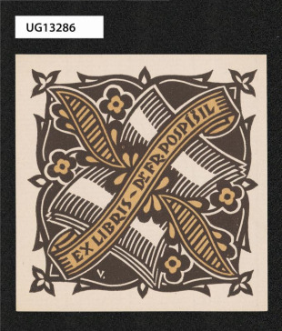 Ex libris Dr. Fr. Pospíšil