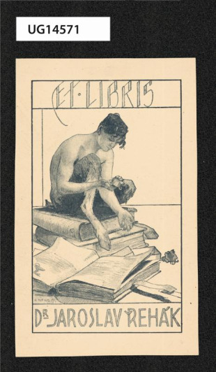 Ex libris Dr. Jaroslav Řehák