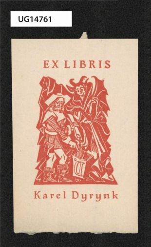 Ex libris Karel Dyrynk