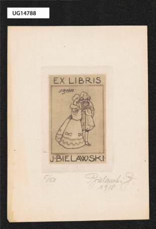 Ex libris J. Bielawski