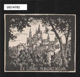 Ex libris M. Honzíková