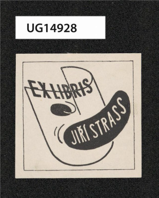 Ex libris Jiří Strass