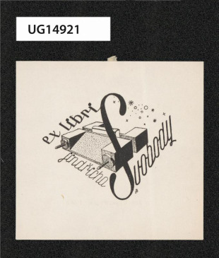ex libris jindřicha Svobody