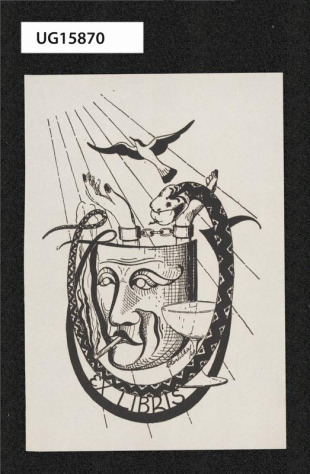 Ex libris (bez jména majitele)