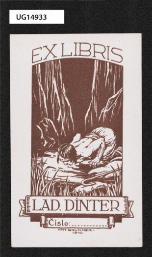 Ex libris Lad. Dinter