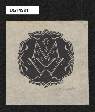Ex libris MW