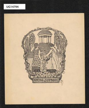 Ex libris Koenig Sieburger