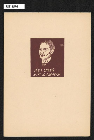 Ex libris Josef Zmrzlý