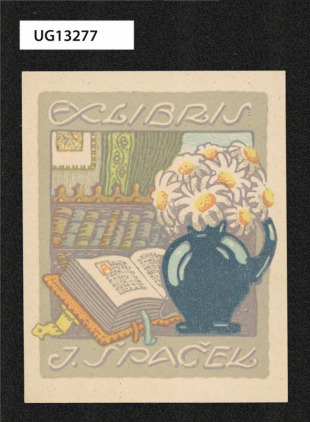 Ex libris J. Špaček
