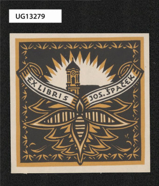 Ex libris Jos. Špaček