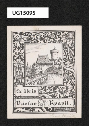 Ex libris Václav Kvapil