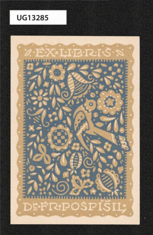 Ex libris Dr. Fr. Pospíšil