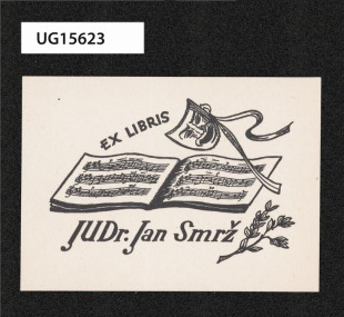Ex libris JUDR. Jan Smrž