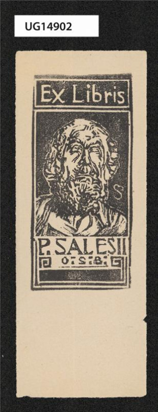 Ex Libris P. Salesii O. S. B.