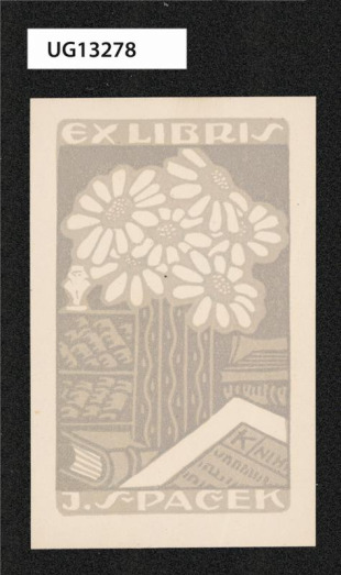 Ex libris J. Špaček