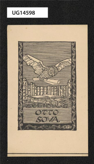 Exlibris Otto Sova