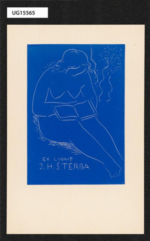 Ex libris J. H. Štěrba