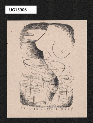 Ex libris Adolf Malý