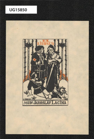 Ex libris MUDr. Jaroslav Lacina